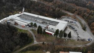 Aerial view of the Neos plant